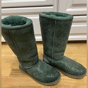 UGG Green Winter Boots